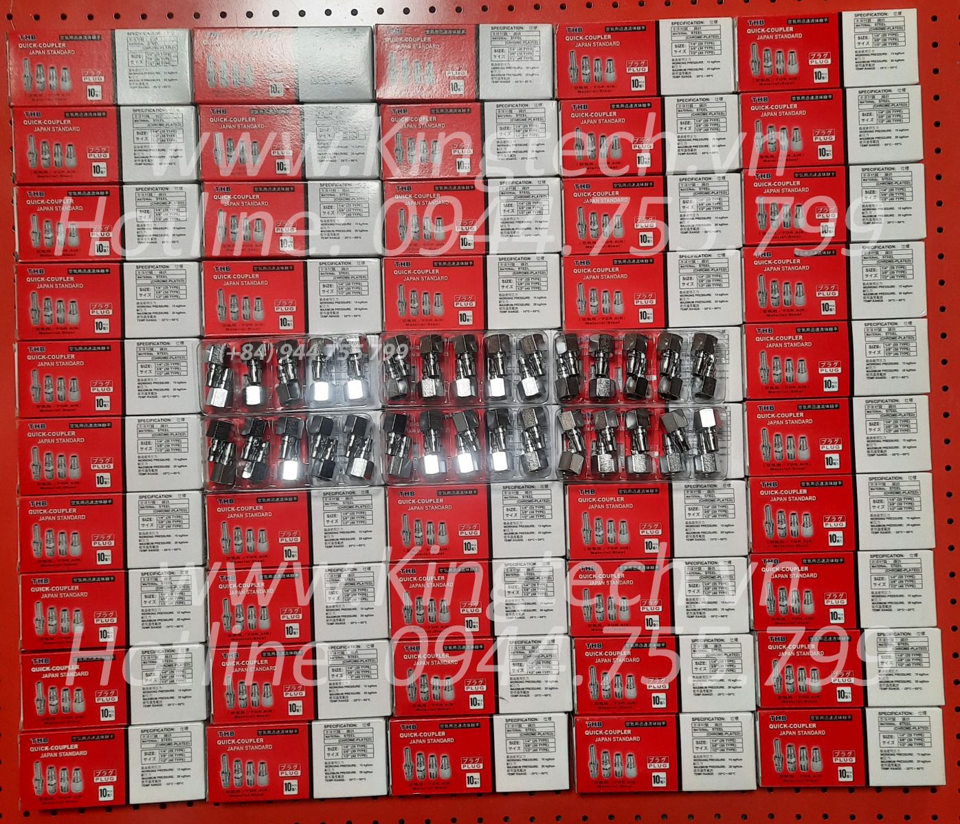 Giắc nối nhanh đực 3/8 inch THB 30PFA